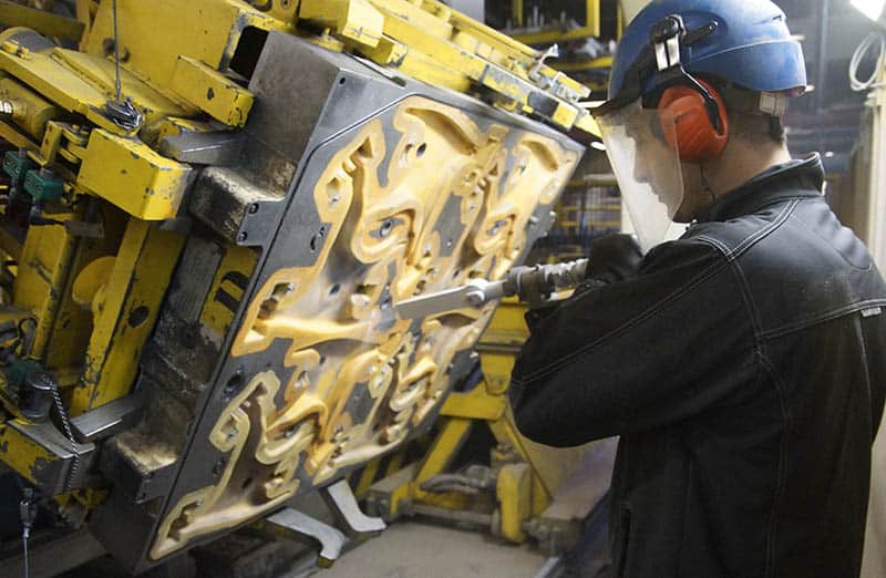 core box cleaning with dry ice